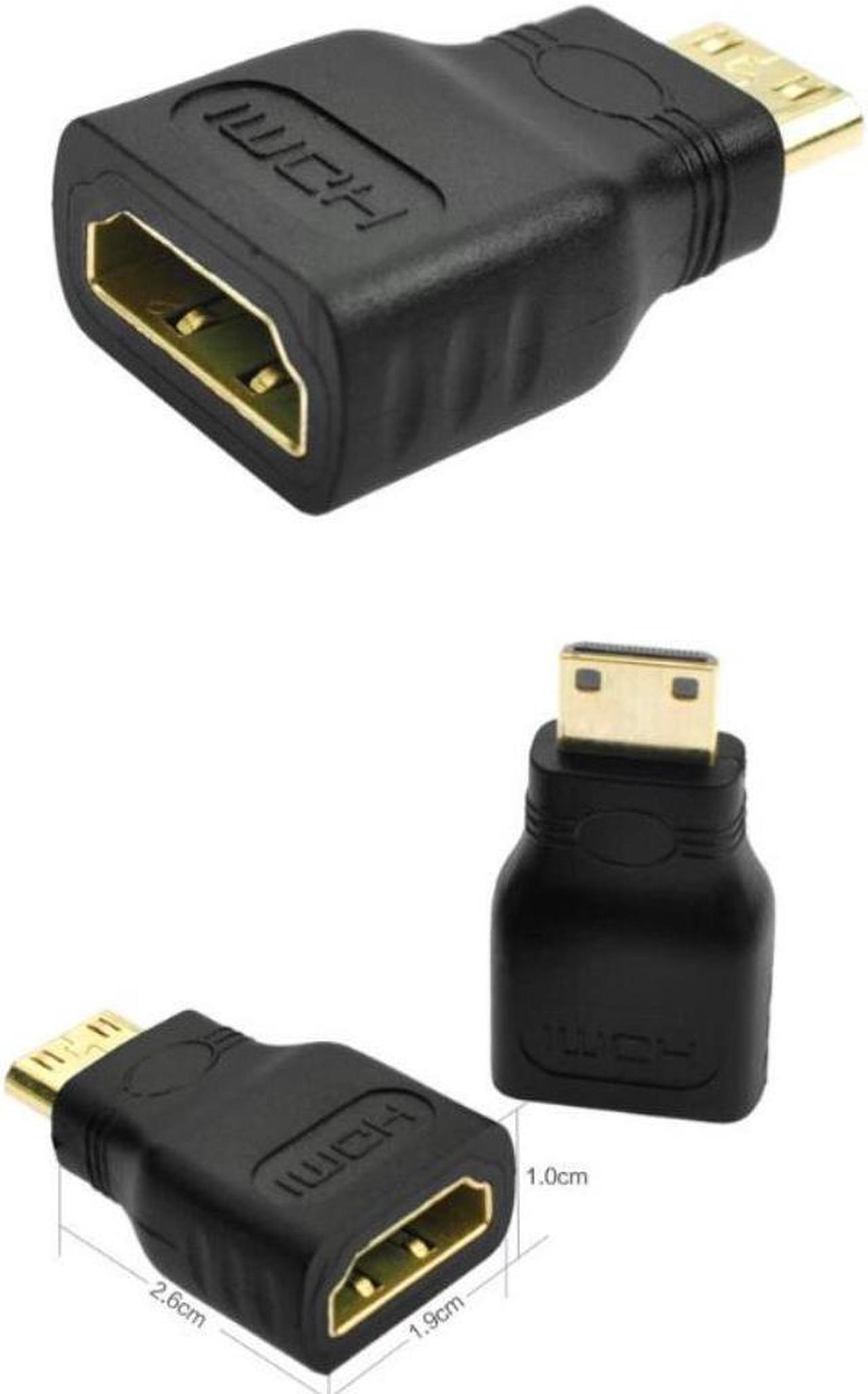 Data cable Mini hdmi high-definition conversion head big to small male to female mini HDMI to hdmi adapter