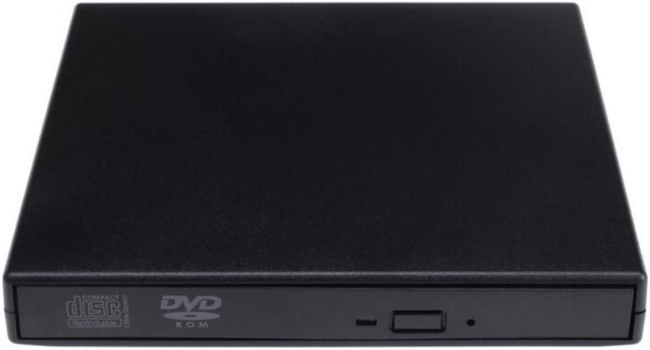 Optical Optic Disc Drive Drives Portable USB 2.0 DVD CD DVD-Rom SATA External Case Slim for Laptop Notebook