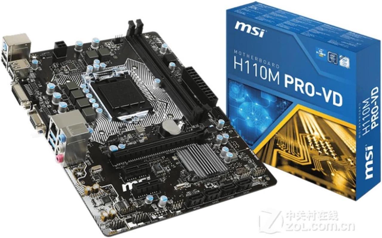 motherboard for H110M PRO-VD LGA 1151 DDR4 USB2.0 USB3.1 32GB SATA3 Desktop Motherboard