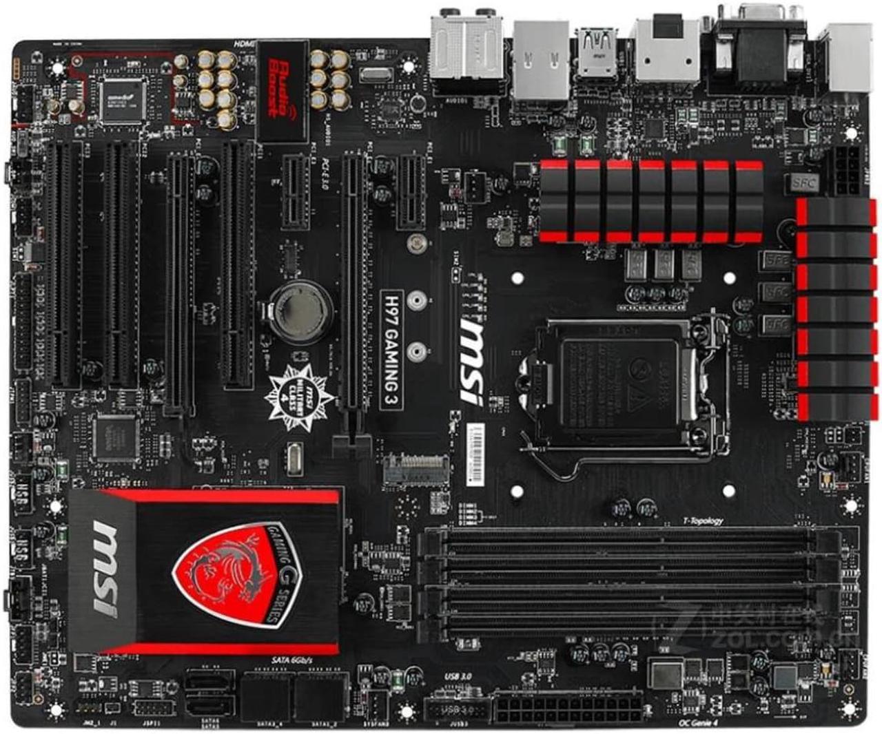 H97 GAMING 3  mainboard  H97 DDR3  LGA 1150 PC Socket LGA 1150 i7 i5 i3 DDR3UBS3.0 BOARDS