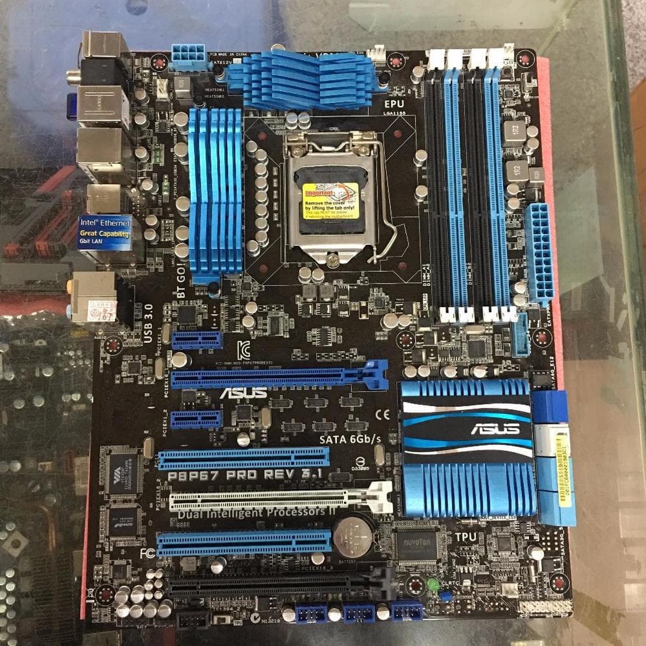 motherboard P8P67 PRO REV3.1 LGA 1155 DDR3 32GB USB3.0 for I3 I5 I7 P67 desktop boards