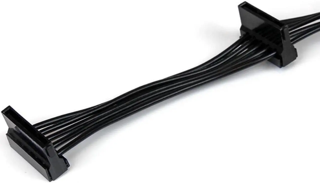 Alt view image 6 of 6 - PCIe 6Pin Male to 3 SATA Power Supply Cable for Seasonic Focus Plus Platinum FOCUS+ Series 850PX 750PX 650PX 550PX PSU