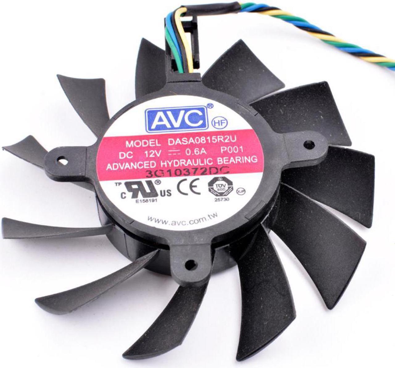 Main image of DASA0815R2U 12V 0.60A EVGA GTX550 GTX450 public version graphics card fan