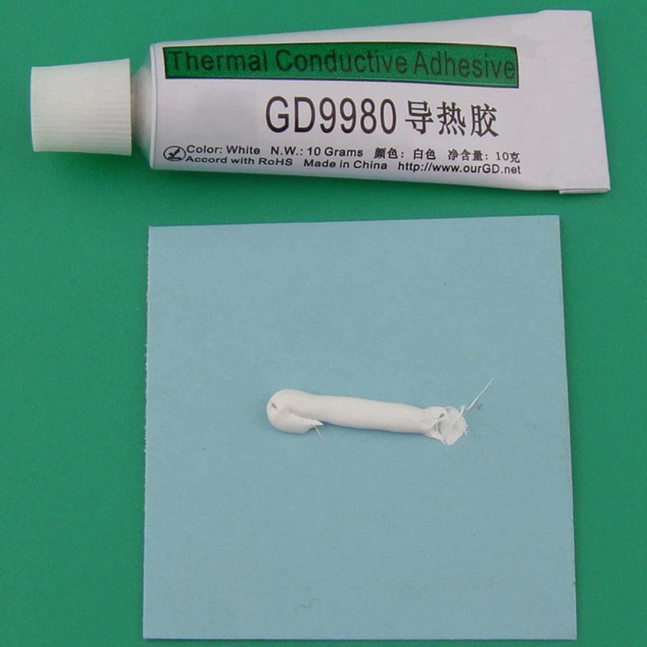 Hot 1Pcs Conductive Adhesive Thermal Paste Thermally Heat-conducting Glue GD9980 Heatsink Plaster Thermal Heat Sink Glue