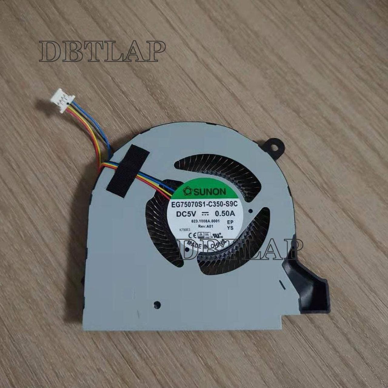 DBTLAP CPU Cooling Fan For SUNON DC5V 0.5A EG75070S1-C350-S9C K7B0ES fan 023.1008A.0001