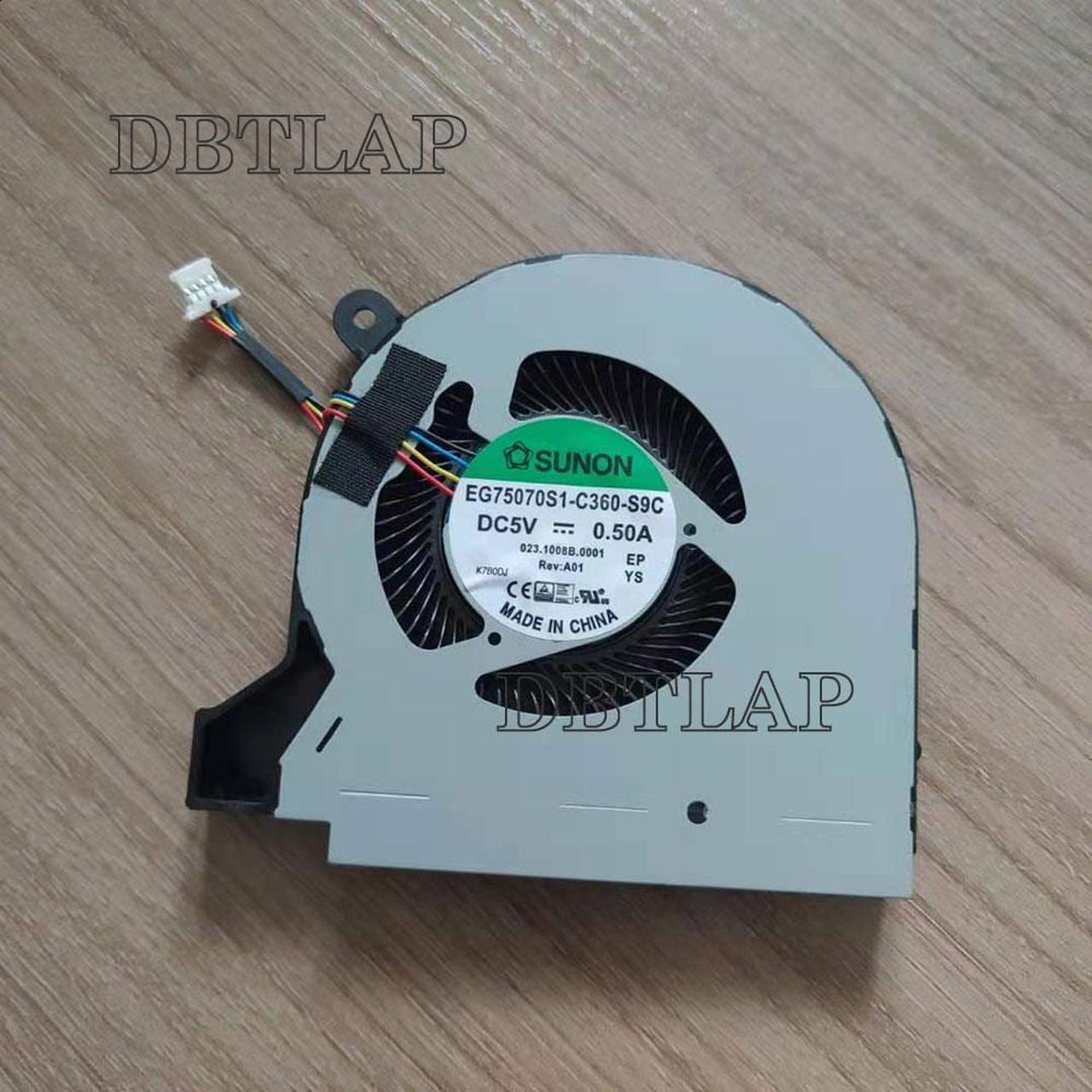 DBTLAP Fan for EG75070S1-C360-S9C 023.1008B.0001 5V EG75071S1-C040-S9A Cooling Fan