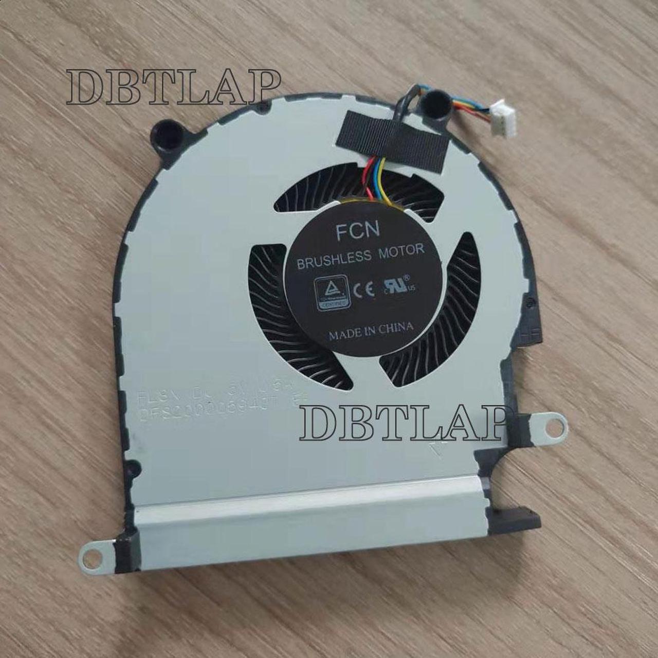 DBTLAP CPU cooling fan Cooler radiator Notebook for FL8X DC5V 0.5A DFS200005940T 4 pin