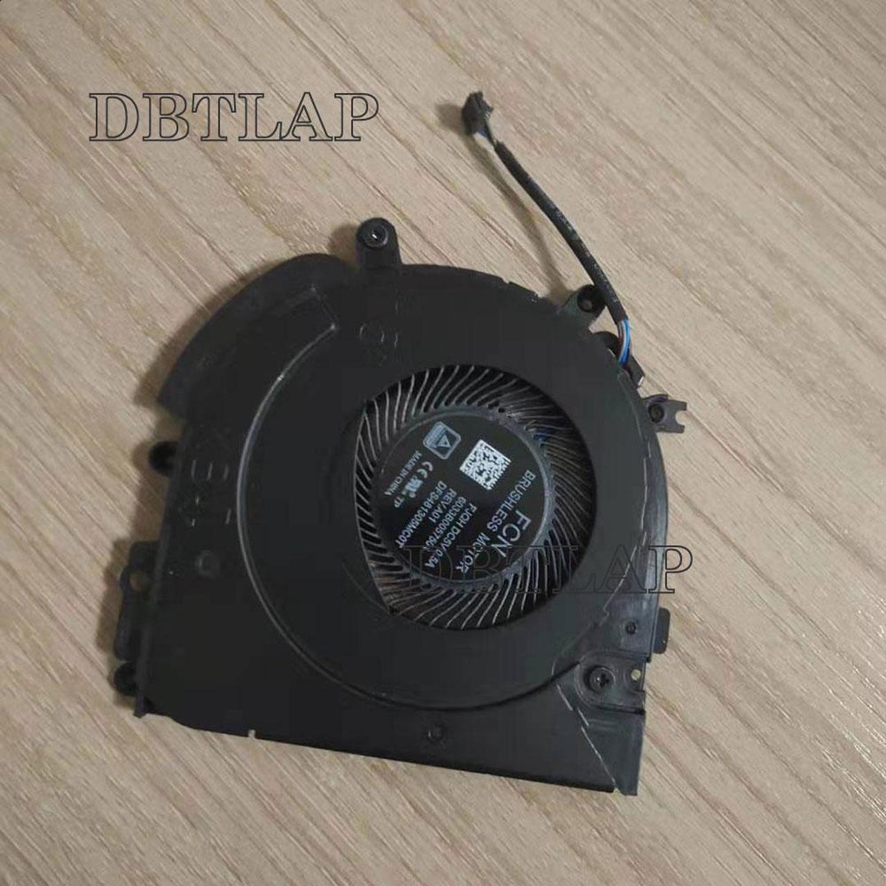 DBTLAP For HP Elitebook FKQH 6033B0057501 REV.A01 DFS481305MC0T Laptop CPU GPU COOLING FAN