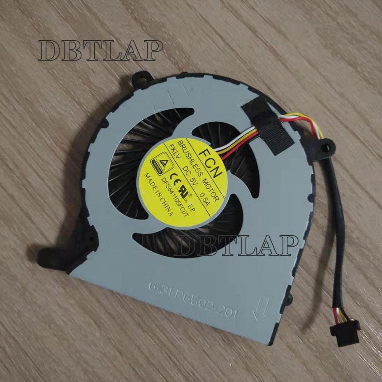 DBTLAP cpu cooling fan For 6-31-P6502-201 FKLV DFS541105FC0T