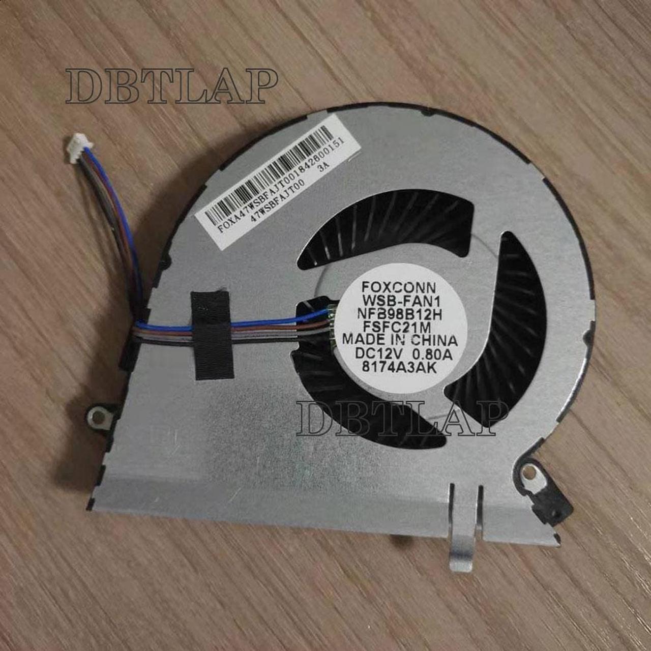 DBTLAP For FOXCONN WSB-FAN1 NFB98B12H FSFC21M DC12V 0.8A Cooling Fan Blower