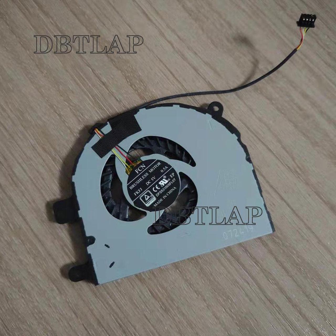 DBTLAP New For FCN DFS531005FL0T FH30 6-31-N2503-102 Cpu Cooling Fan