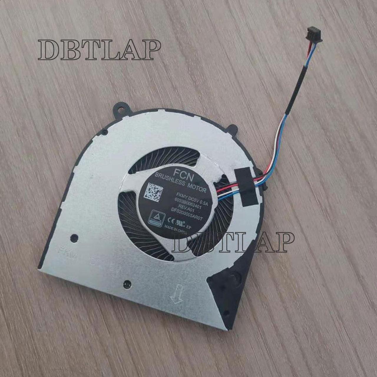 DBTLAP cpu cooling fan For HP 14-CF 14-CK 14-CM 240 246 G7 240G7 246G7 6033B0062401 DFS200005AR0T FKMY DC 5V 0.5A