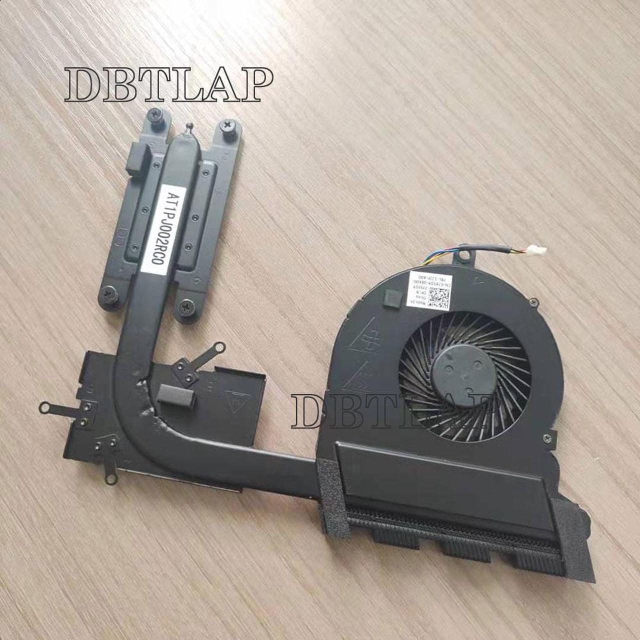 DBTLAP New For AT1PJ002RC0 FN0565-A1033L2AL for Inspiron 15 5000 DC 5V 0.45A 4-wire Heatsink Fan