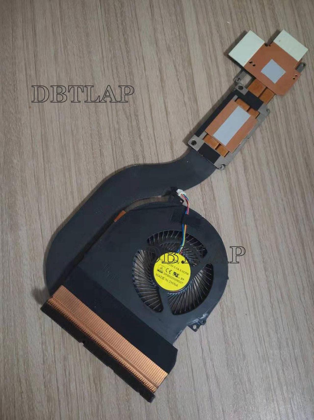 DBTLAP New DFS602205M30T FGLG Fan For Dell Latitude E5570 Cpu Cooling Fan With Heatsink