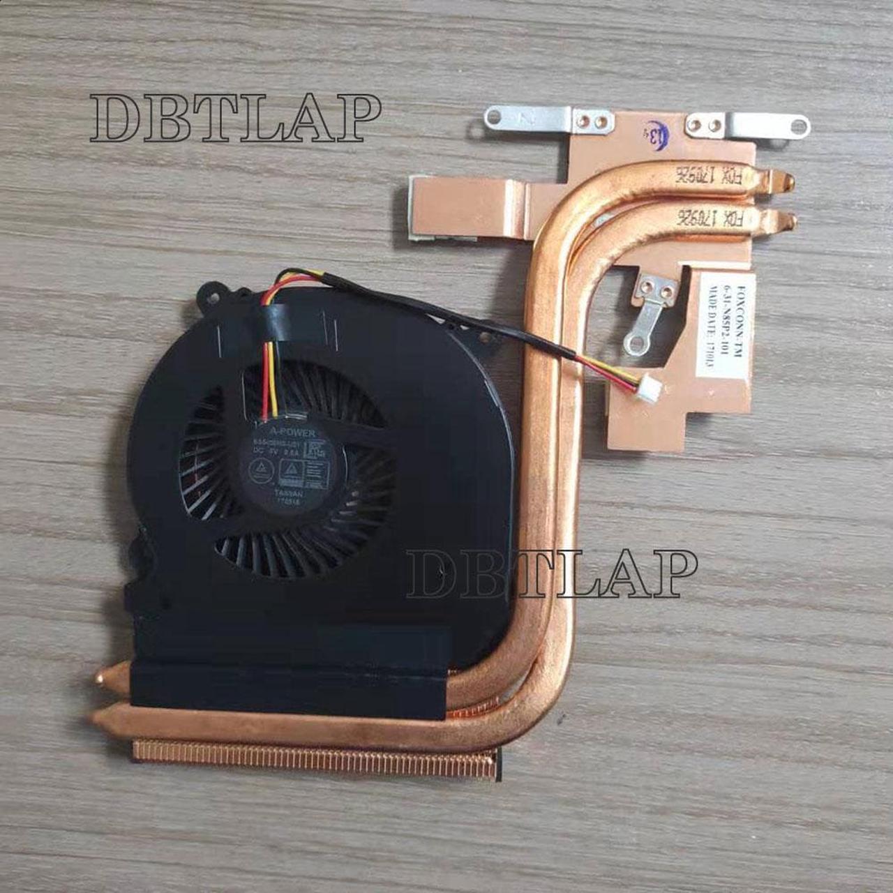 DBTLAP New heatsink fan for Hasee z7-kpg1 Z7kp7gs A-POWER BS5405MS-U2Y 6-31-N85P2-202