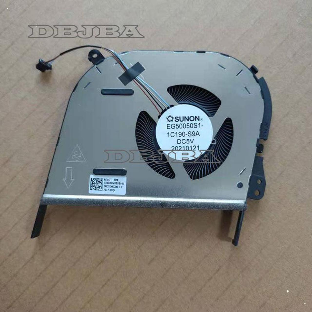 Main image of DBTLAP Laptop Cooling Fan EG50050S1-1C190-S9A DC5V 13NB0UV0T0511