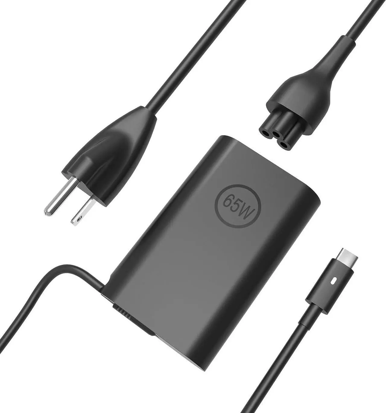 Main image of 65W 60W USB-C Charger for  Laptop:  Latitude 5540 5530 5430 7430 7440 5440 5420 3540 3440 5520 7420 for  Inspiron 14 7420 7425 16 7620 2-in-1 XPS 13 Chromebook 3110 Type C AC Power Cord
