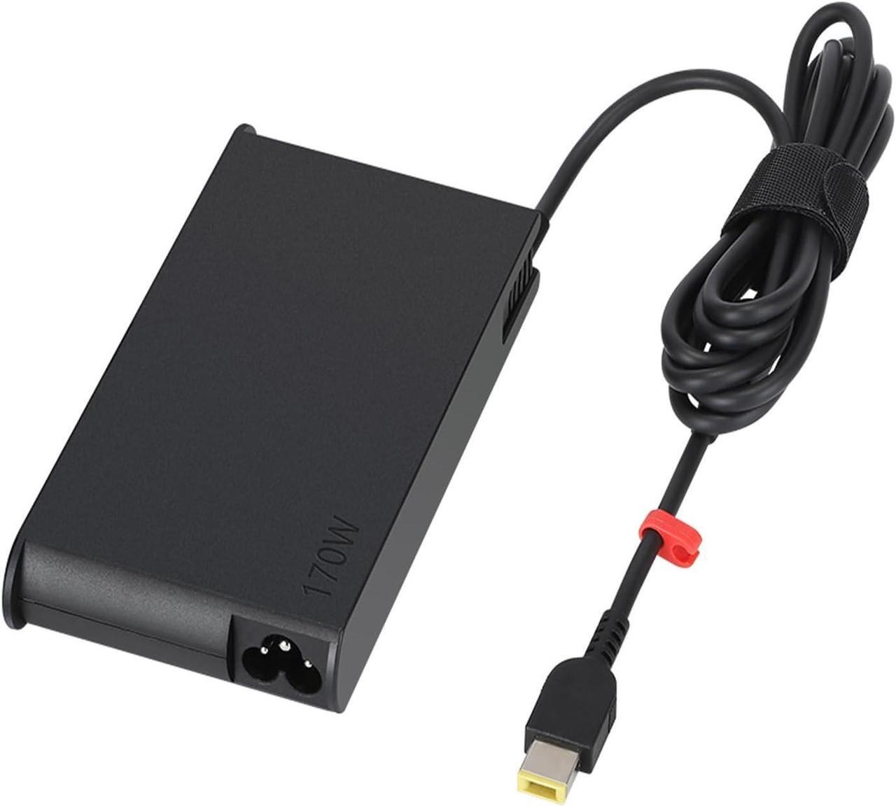 Alt view image 2 of 5 - New 20V 8.5A 170W SlimC Adapter for Lenovo ThinkPad P73 P53 P70 P71 R7000 G5000 W540 Legion Y7000 Y7000P Y9000K Y520-15 R720 Y520 SA10R16886 02DL140 ADL170SCC3A 4X20S56697- Laptop Power Supply