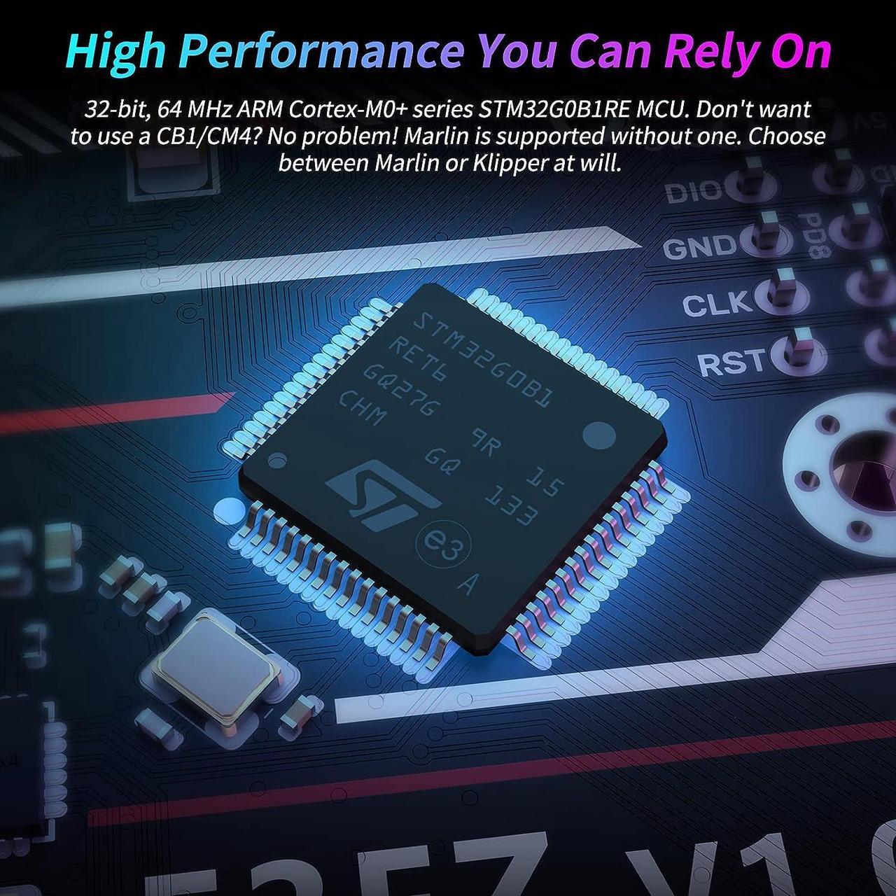 Alt view image 2 of 7 - Manta E3EZ + CB1 V2.2 + 5Pcs EZ2209 Kit Support Running Klipper Firmware Silent Control Board Kit for Ender-3 V2 Ender-3 Pro Ender-3 BIQU B1 3D Printers