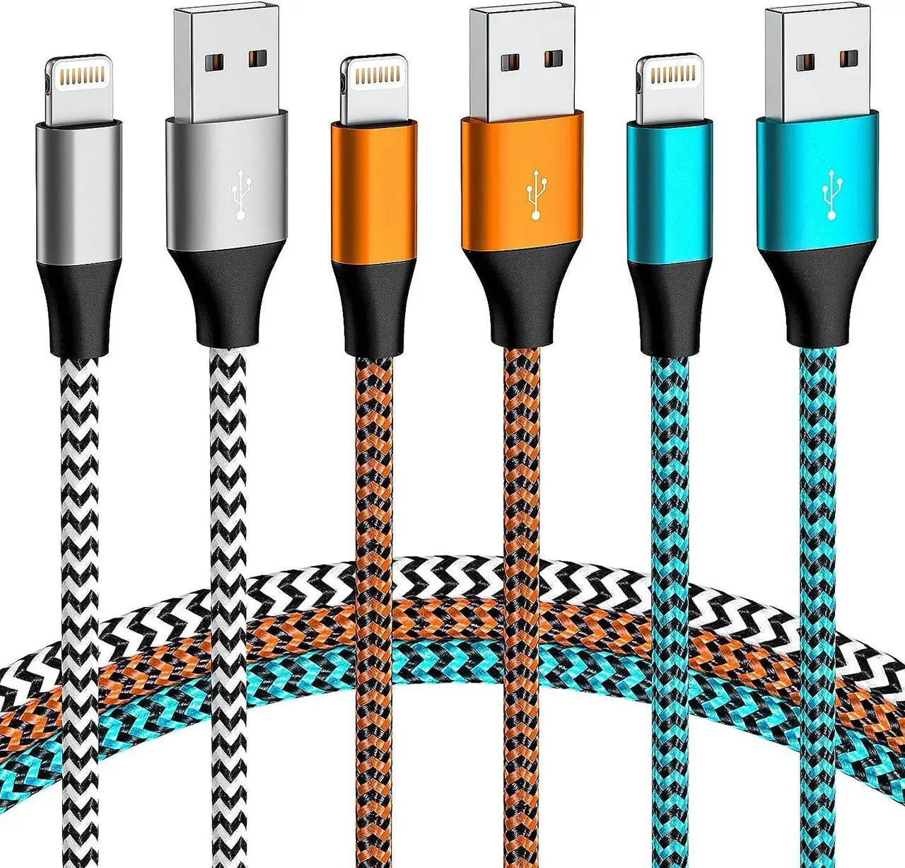 Main image of [ MFi Certified] iPhone Charger Compatible for iPhone Charger 3Pack 3FT Fast Chargers Lightning Cable for iPhone 14/13/12/11/Xs/XR X/8/7/iPad iPod AirPods