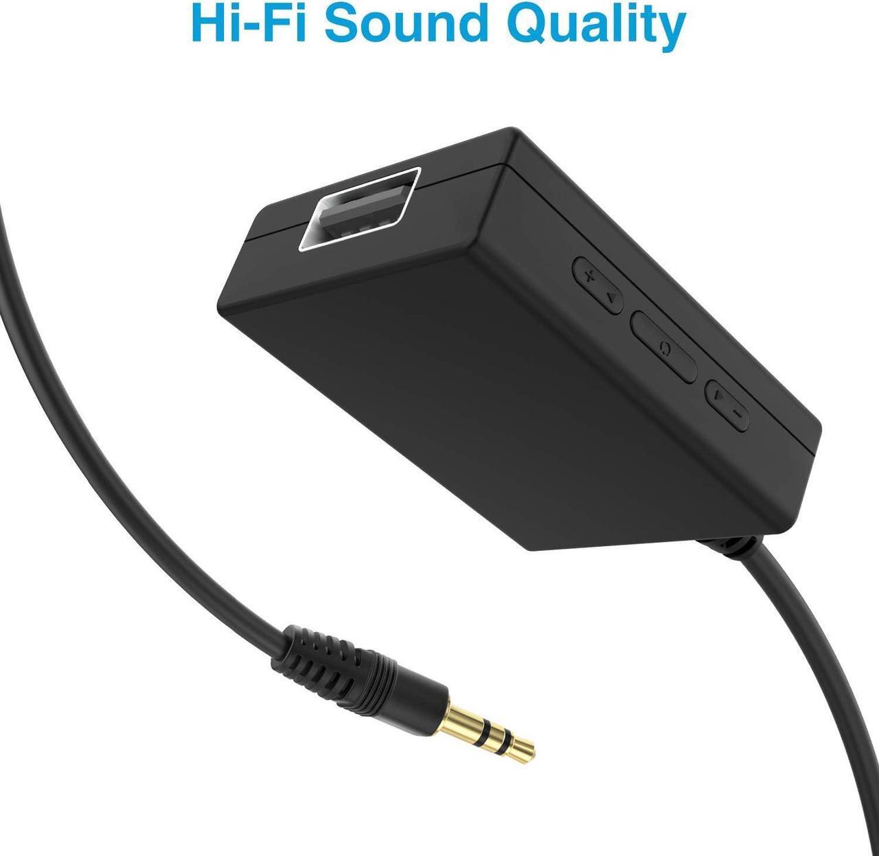 Alt view image 6 of 7 - USB to Aux Audio Adapter 3.5mm Male to USB Female Adapter for Playing Music with USB Drive in Your Car