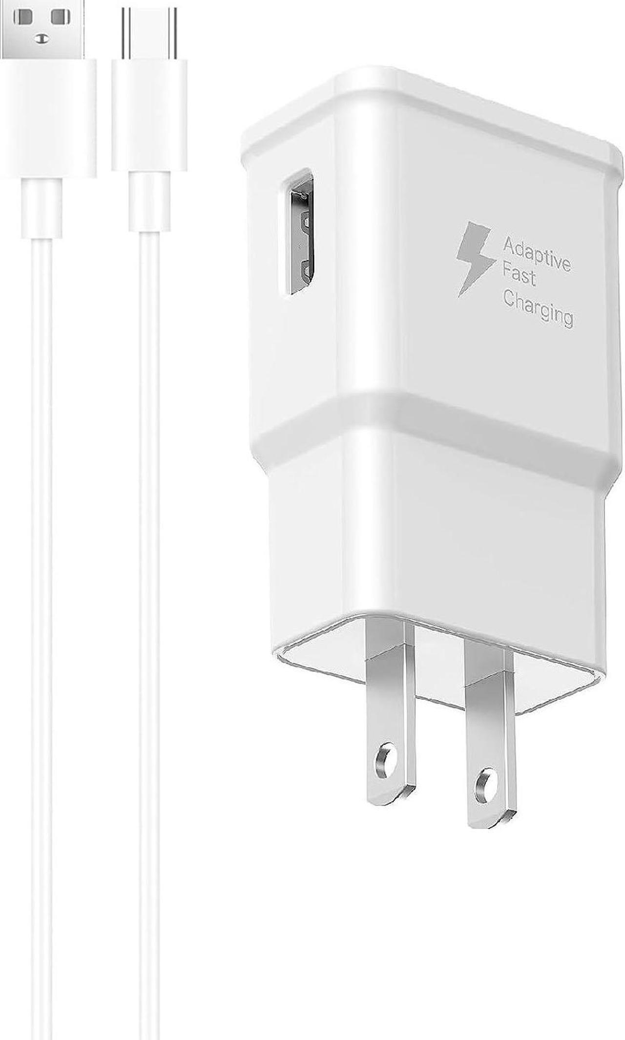 Main image of Samsung Charger Fast Charging Type C Cable 6ft with Android Charger for Samsung Galaxy S10/S10e/S10 Plus/S9/S9 Plus/S8/S8 Plus/Note 20/Note 10/Note 9/Note 8/S20 S21 S22 S23 Ultra/A32/A50/A51/A52/A53