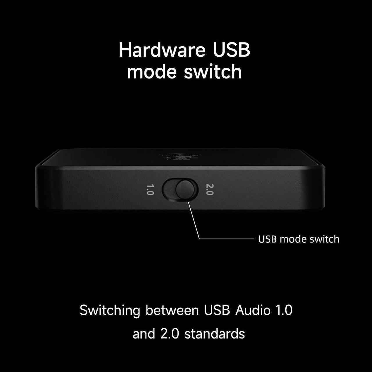 Alt view image 6 of 7 - FD1 hi res USB c dac amp Portable dac Headphone amp Mini dac dongle with Balanced Headphone Output for iPhone/Android/iOS/Mac/Windows