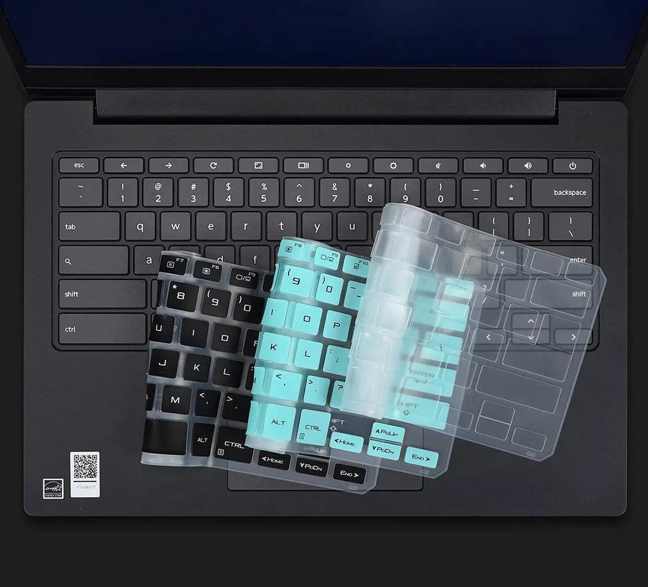 Alt view image 6 of 6 - Keyboard Cover for ASUS ROG Zephyrus G14 GA402 2023 2022 Zephyrus M16 GU604 GU603 ROG Zephyrus G15 GA503 & Zephyrus G16 GU603 TUF Dash F15 ROG Zephyrus G14 GA402 2023 Keyboard Skin - Black