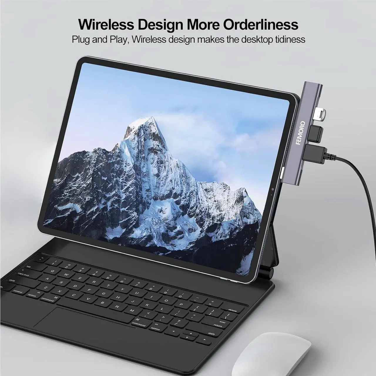 Alt view image 5 of 7 - USB Hub for Laptop 4 Port USB Extender Hub (USB 3.0 *1 USB 2.0 *3) Multiport Adapter Wireless Extra Multi USB Port Expander USB Splitter for Laptop PC Computer Dongle Mac Mouse Xbox SSD HDD