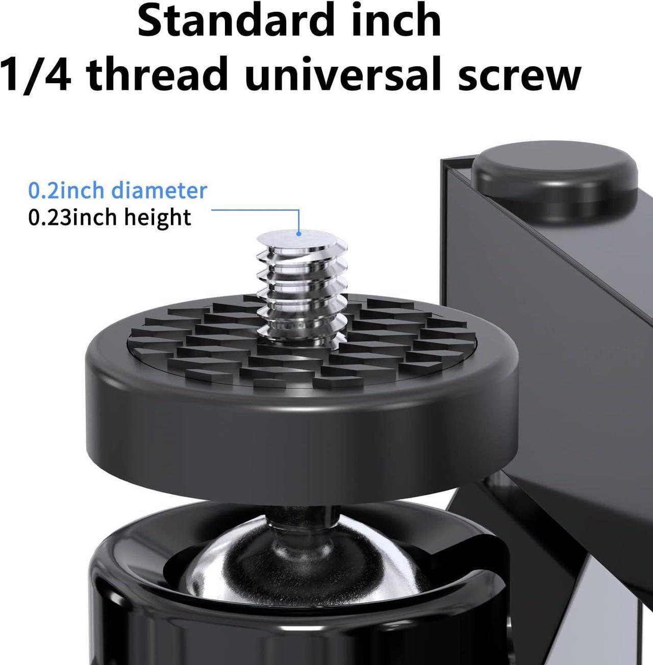 Alt view image 5 of 6 - Foldable Projector Wall Mount Universal Adjustable Wall Projector Mount 1/4 Screw Size MA1330YT