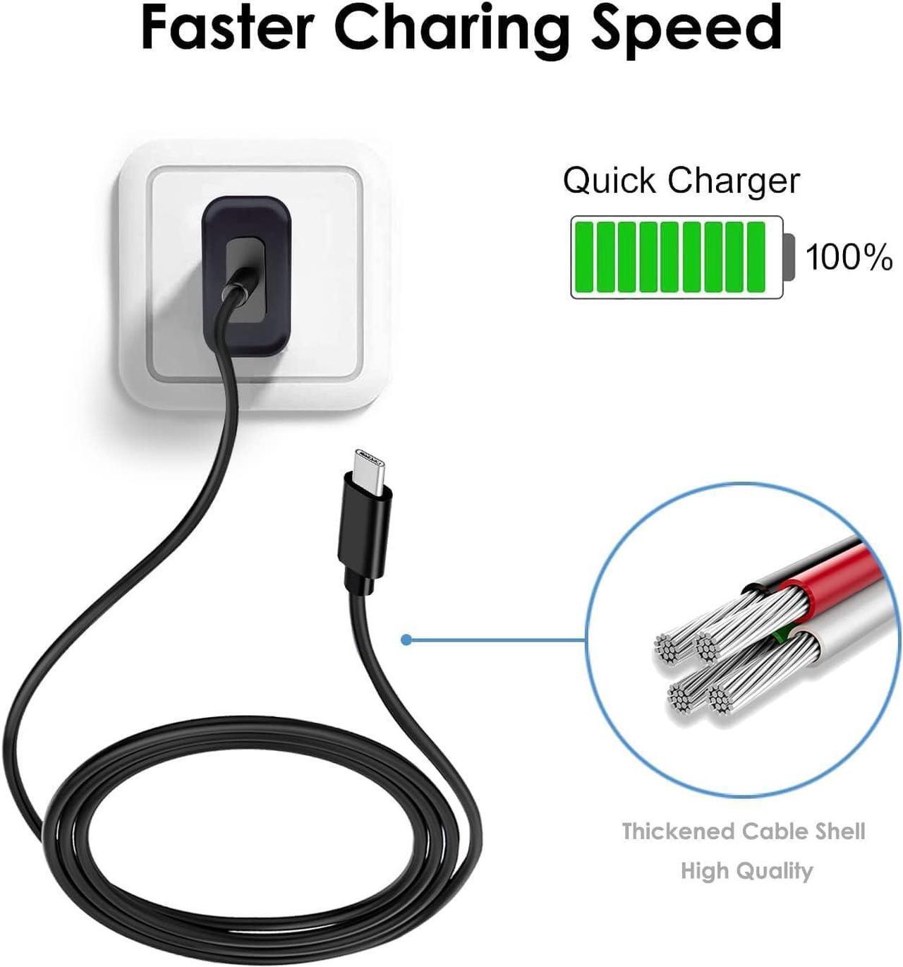 Alt view image 2 of 5 - Wall Charger for All-New Kindle Fire (2019 2020 2021 2022 Release 9th 10th 11th 12th Generation) Kids Pro Plus Tablet Fast Type-C Charging Cable Cord for fire HD 8 10 11 Max(Plus/Kids/Kids Pro)