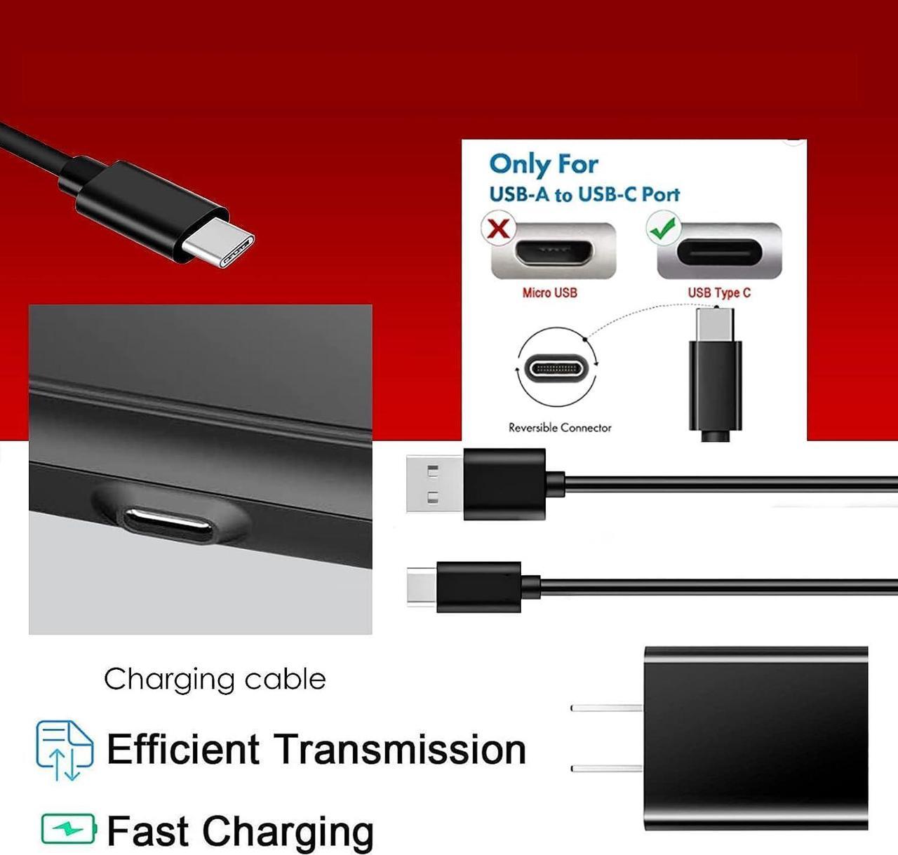 Alt view image 3 of 5 - Wall Charger for All-New Kindle Fire (2019 2020 2021 2022 Release 9th 10th 11th 12th Generation) Kids Pro Plus Tablet Fast Type-C Charging Cable Cord for fire HD 8 10 11 Max(Plus/Kids/Kids Pro)