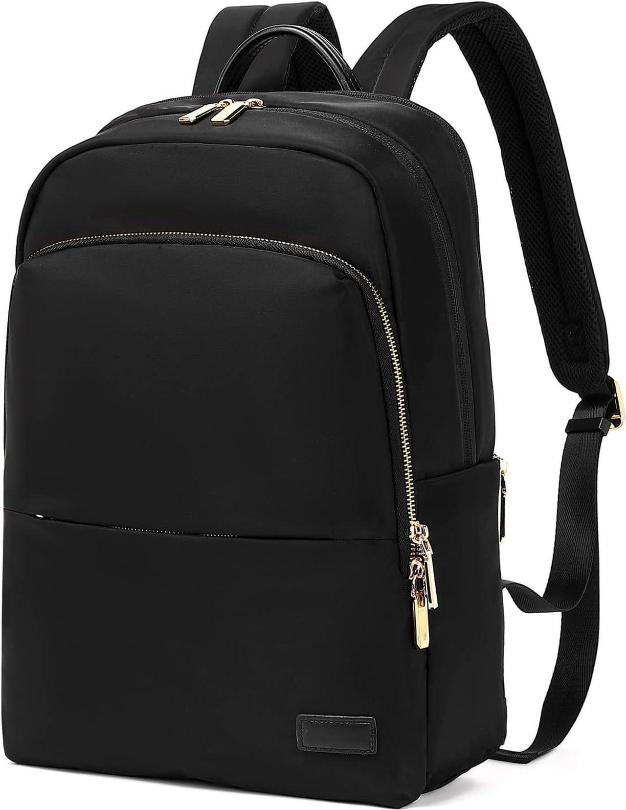 Main image of 14 inches Laptop Backpack Water-resistant Stylish College Backpack Purse Black