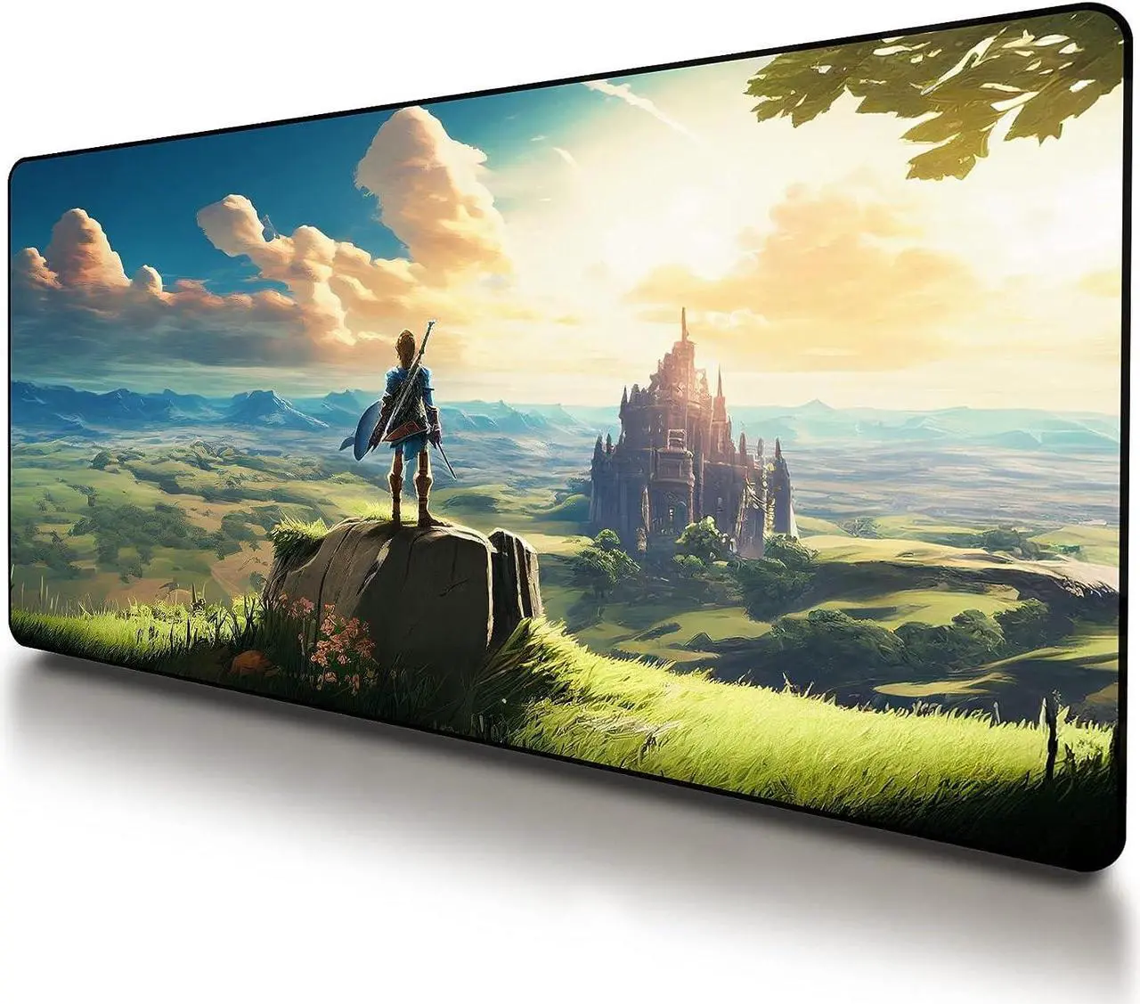 Main image of Zelda XXL Gaming Mouse Pad Extra Large Extended Non Slip Mouse Pad - Keyboard and Mouse Desk Pad Anime Gaming Mouse Mat for Computer 31.5 x 15.7 in