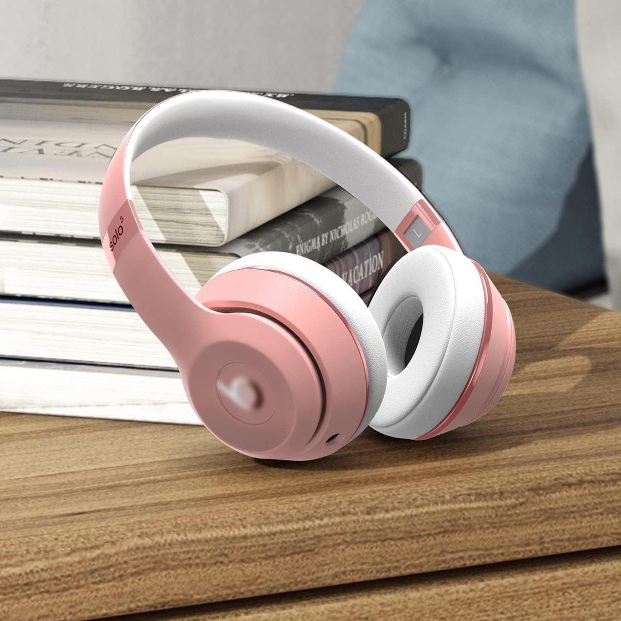 Alt view image 7 of 7 - Replacement Ear Pads for Beats Solo 2 and Solo 3 by Headphone Ear Covers with High Density Memory Foam Soft Leather Adaptive Noise Cancelling Headphones Replacement Earpads Cushions