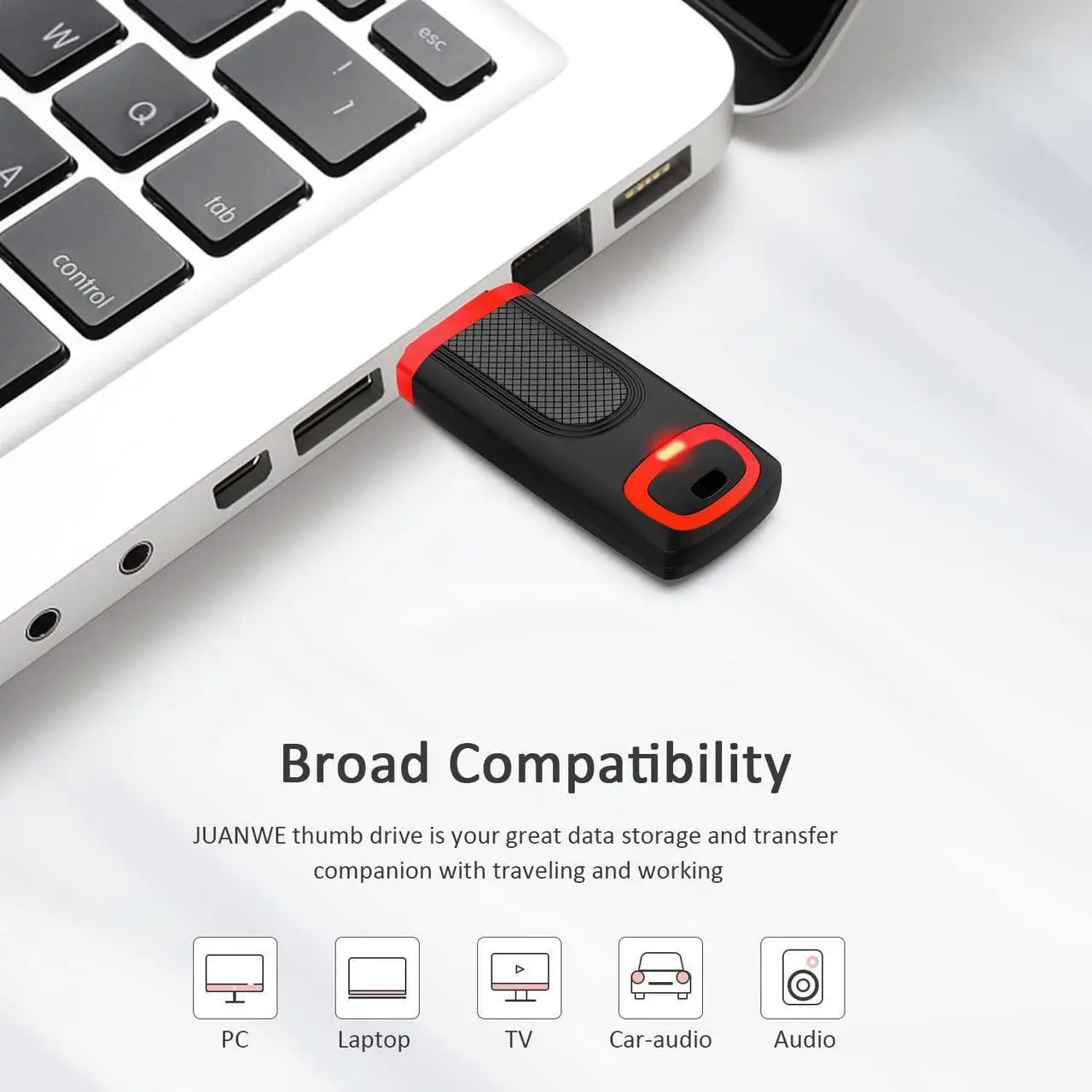 Alt view image 6 of 6 - 64GB USB Flash Drive 3 Pack 64GB USB 3.0 Flash Drive Memory Stick Thumb Drives Jump Drive Pen Drive with LED Indicator for PC Laptop Computer(64G 3Pack)