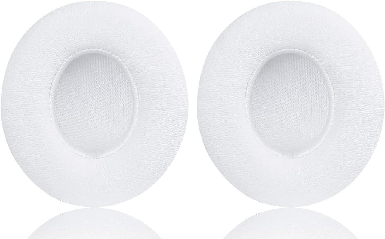 Main image of Replacement Ear Pads for Beats Solo 2 and Solo 3 by Headphone Ear Covers with High Density Memory Foam Soft Leather Adaptive Noise Cancelling Headphones Replacement Earpads Cushions