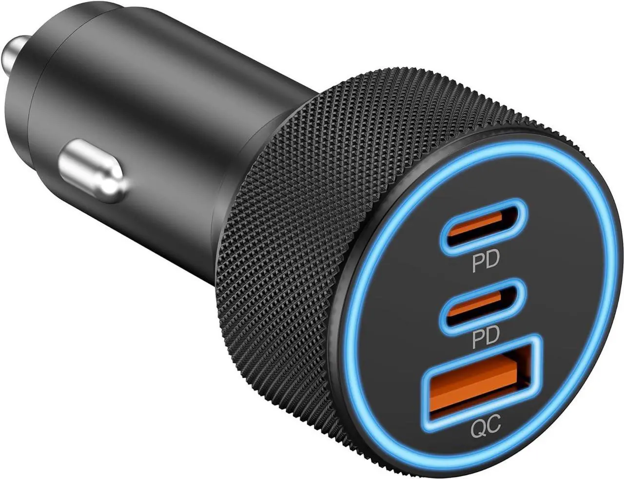 Main image of USB C Car Charger 3-Port 67W Dual USB-C & USB-A Car Power Adapter PD/QC Fast Charging Cigarette Lighter for iPhone 16/15/14/13/12/11/Pro Max iPad  Galaxy S25 S24/S23/S22/S21 Pixel Android