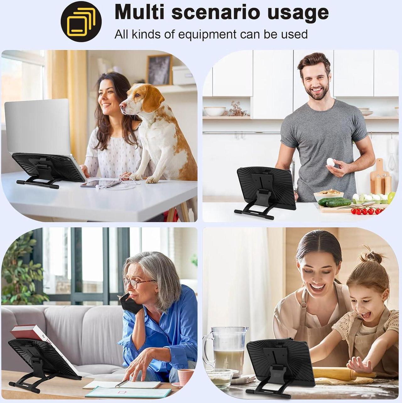 Alt view image 5 of 7 - PR 100 Drawing Tablet Stand Stable Adjustable for 10 to 16 Inches Digital Graphics Drawing Monitors Art Tablets Laptops Compatible with Laptop iPad Pro MacBook Wacom Cintiq 16