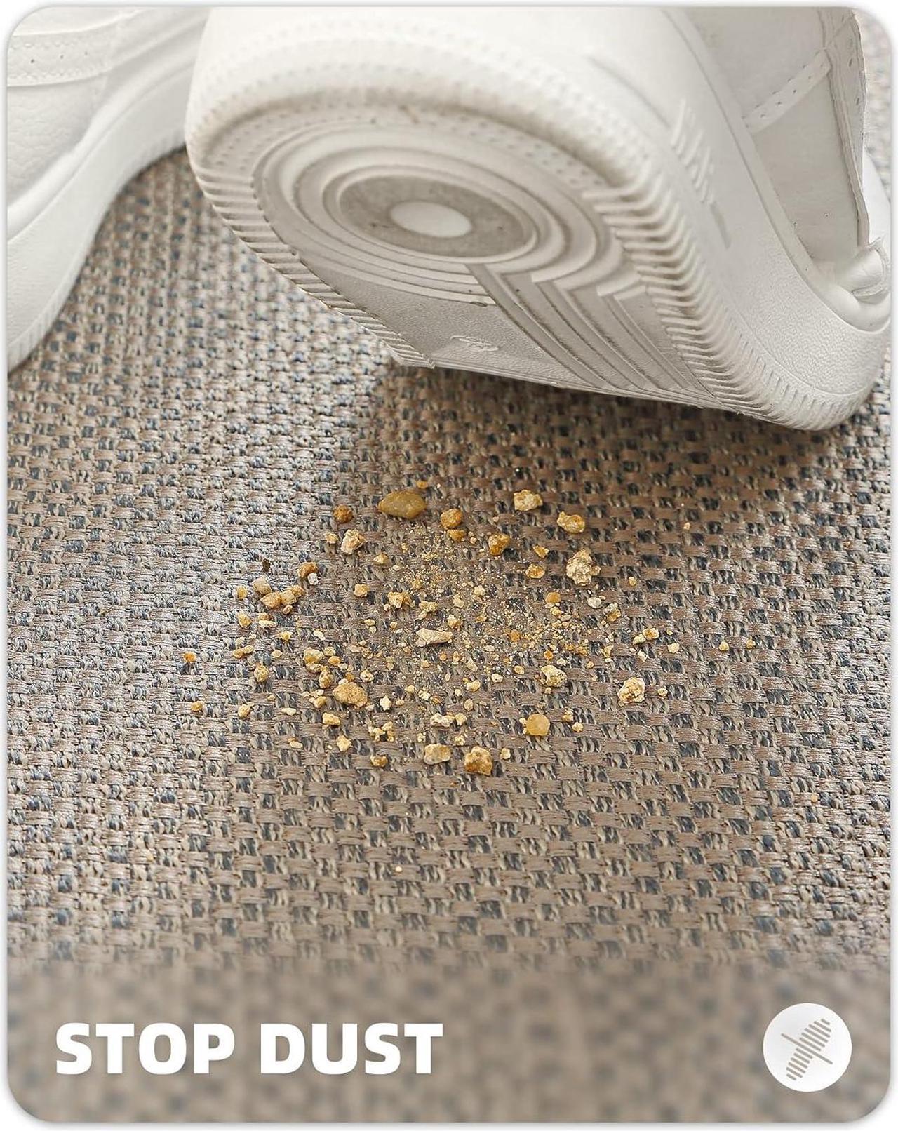 Alt view image 5 of 7 - Door Mat 22x31 Indoor/Outdoor Mat Front Door Mat Indoor Rugs for Entryway Non Slip washable Absorbent Low-Profile Inside Door Mat Entry Mat Entry Rug Door Mat Indoor Entrance Khaki