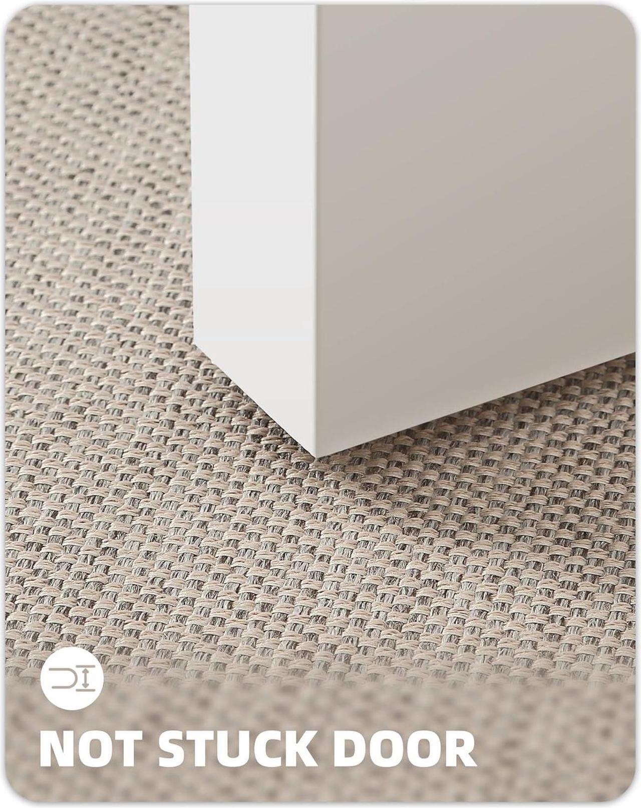 Alt view image 6 of 7 - Door Mat 22x31 Indoor/Outdoor Mat Front Door Mat Indoor Rugs for Entryway Non Slip washable Absorbent Low-Profile Inside Door Mat Entry Mat Entry Rug Door Mat Indoor Entrance Khaki