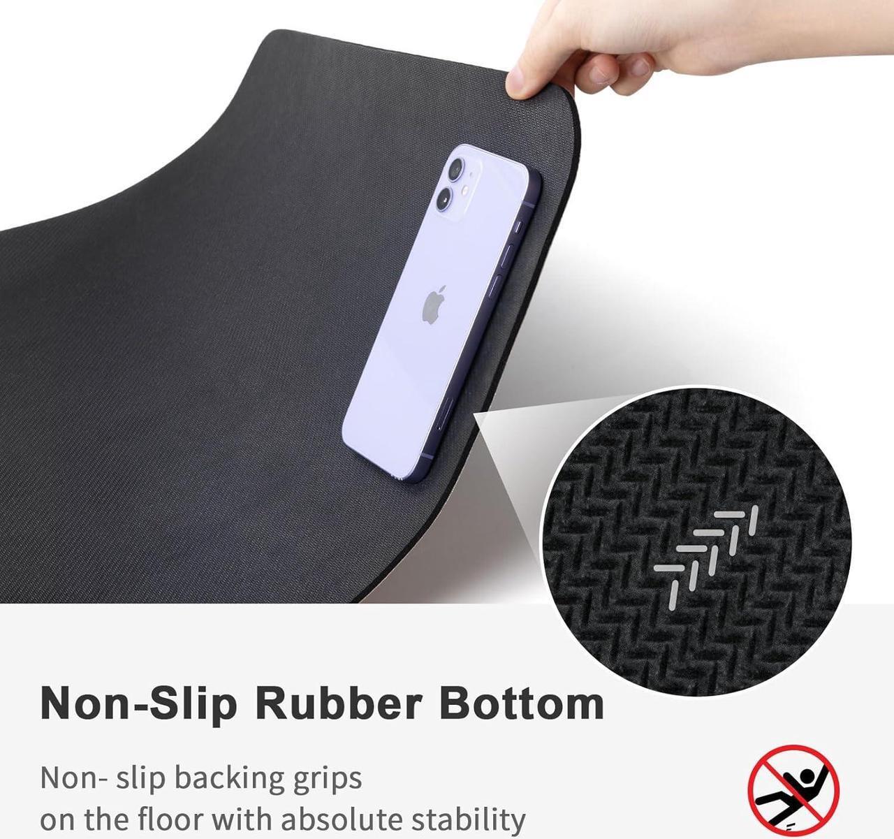 Alt view image 2 of 7 - Bath Mat Rug Super Absorbent Quick Dry Non-Slip Thin Bathroom Rugs Easy Clean Washable Bathroom Floor Mat That Fit Under Door Thin Shower Mat for Bathtub Sink Bedroom 15x23 inch Dark Grey
