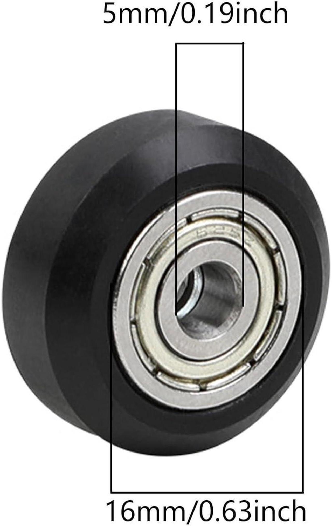 Alt view image 3 of 6 - Official Creality 3D Printer Wheels 10 PCS 3D Printer POM Pulley Wheels 625zz Linear Bearing for Ender 3/Ender 3 V2/Ender 3 Pro/Ender 3 S1 Pro/Ender 5 Series/CR 10 Series