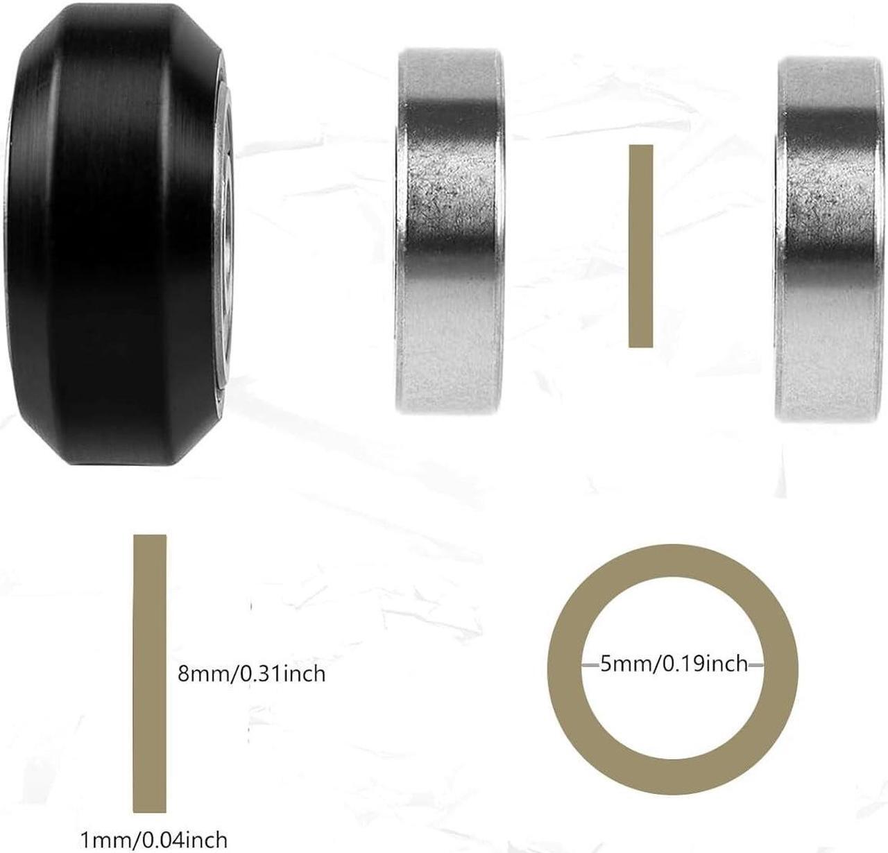 Alt view image 4 of 6 - Official Creality 3D Printer Wheels 10 PCS 3D Printer POM Pulley Wheels 625zz Linear Bearing for Ender 3/Ender 3 V2/Ender 3 Pro/Ender 3 S1 Pro/Ender 5 Series/CR 10 Series