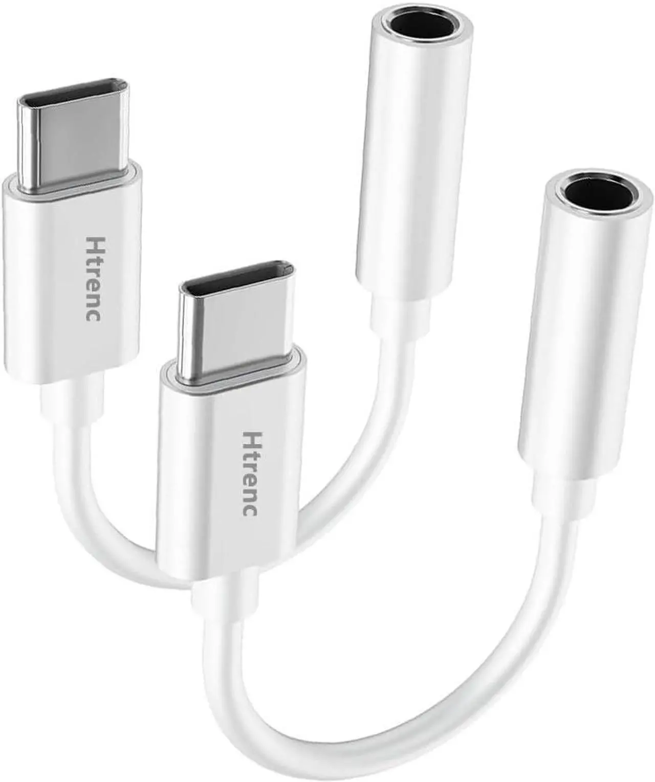 Main image of USB C to 3.5mm Headphone Jack Adapter for iPhone 16/16 Pro/15/15 Pro/Pro Max/Plus Type C Aux Dongle Cable Cord Compatible with iPad  Galaxy S23/S23/S22/S21Ultra MacBook Note 2 Pack
