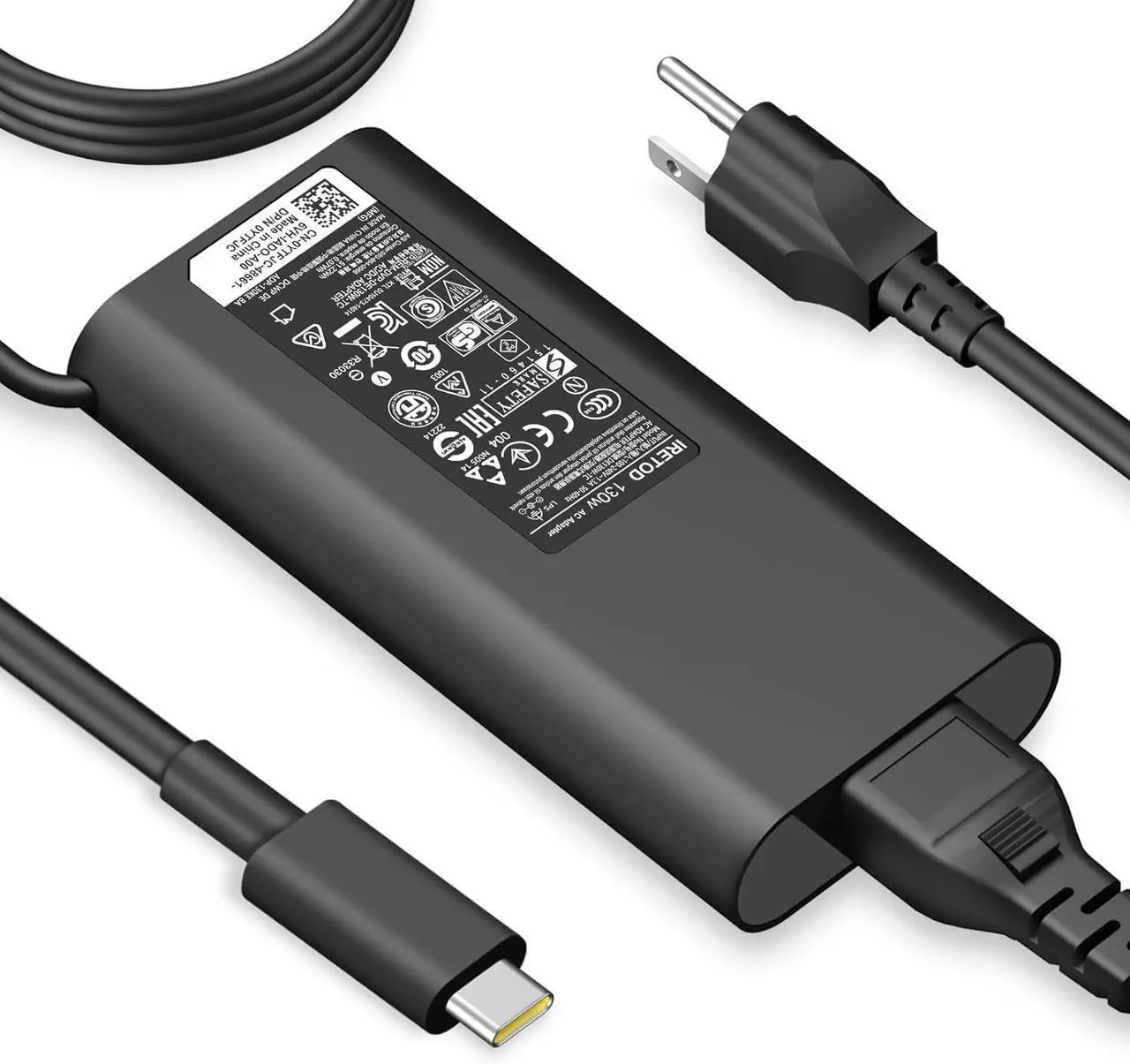 Main image of Charger for Dell Laptop Computer 130W 90W 65W 45W USB C Fast Power Adapter