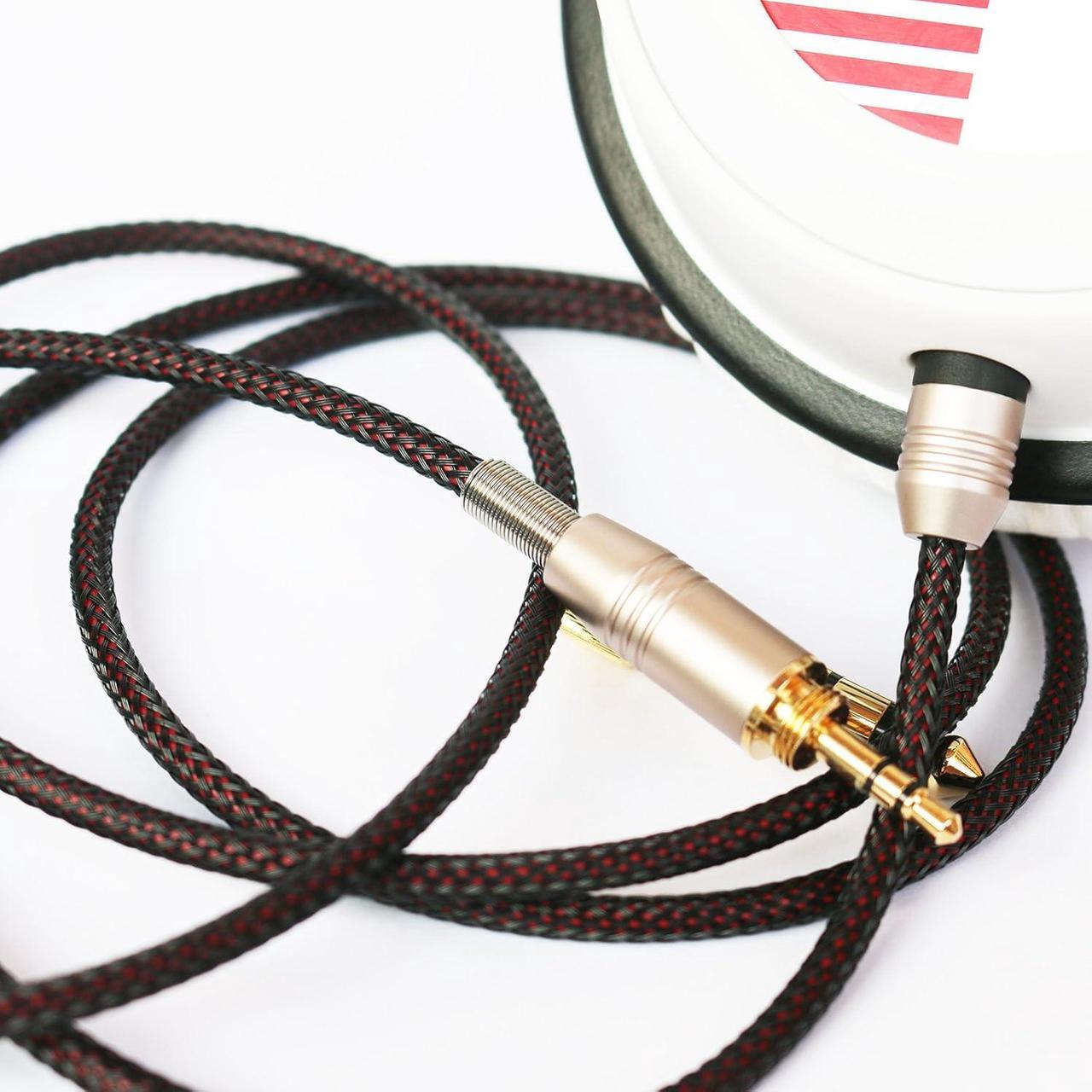 Alt view image 7 of 7 - Replacement Upgrade Audio Cable Cord for Beyerdynamic Custom One Pro/Plus Headphones 2m/6FT