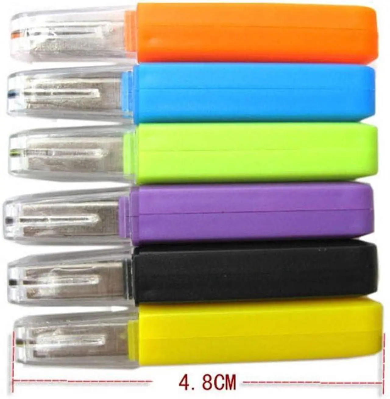 Alt view image 2 of 7 - 6 Pack Micro SD Card Reader SDXC TF USB 2.0 T-Flash MicroSD TransFlash Memory Card Reader Adapter Writer Mini Ice Cool for Android Phone Camera PDA MP3 MP4 PC Mac Tablet TV Box
