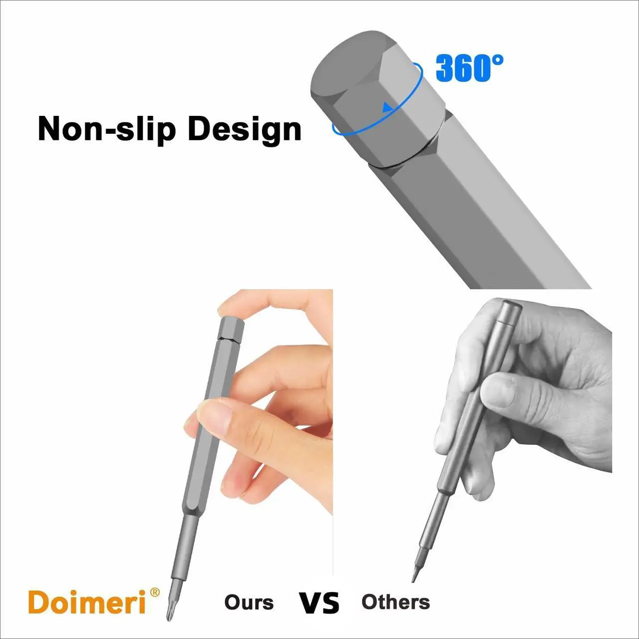 Alt view image 3 of 7 - 24-in-1 Small Precision Screwdriver Set Made of Premium S2 Steel Professional Mini Magnetic Repair Tool Kit by