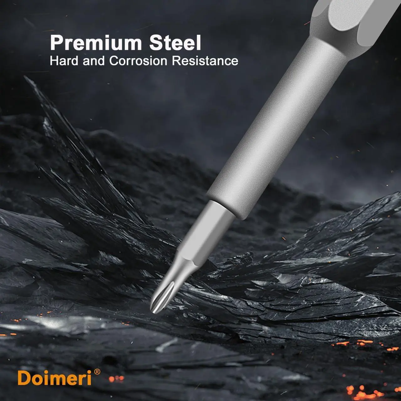 Alt view image 2 of 7 - 24-in-1 Small Precision Screwdriver Set Made of Premium S2 Steel Professional Mini Magnetic Repair Tool Kit by